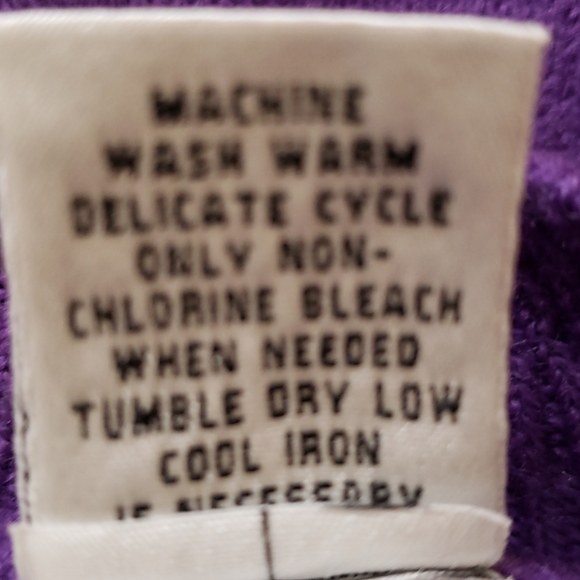 Purple Kim Rogers Signature Sweater Top - Picture 6 of 6